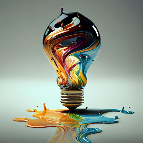 creative-bulb-with-paint-colors-generative-ai